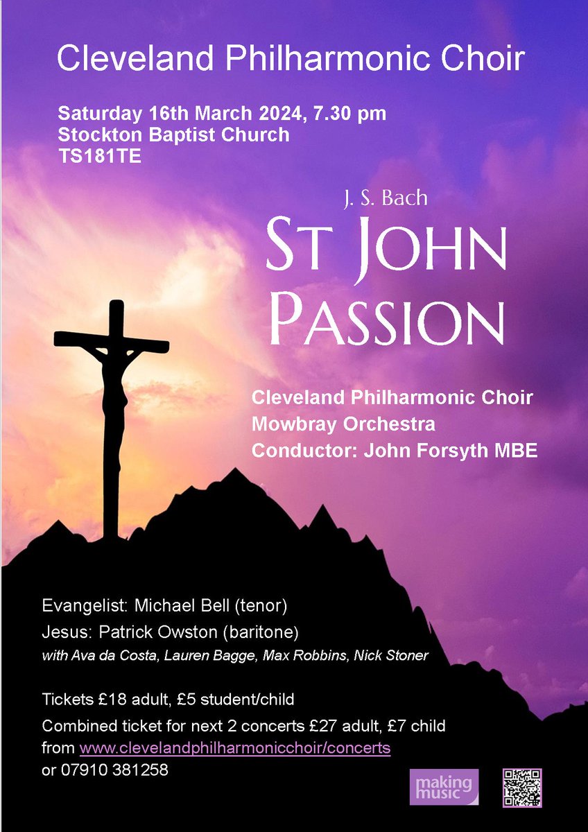 Not long until our next concert. Rehearsals are sounding great!