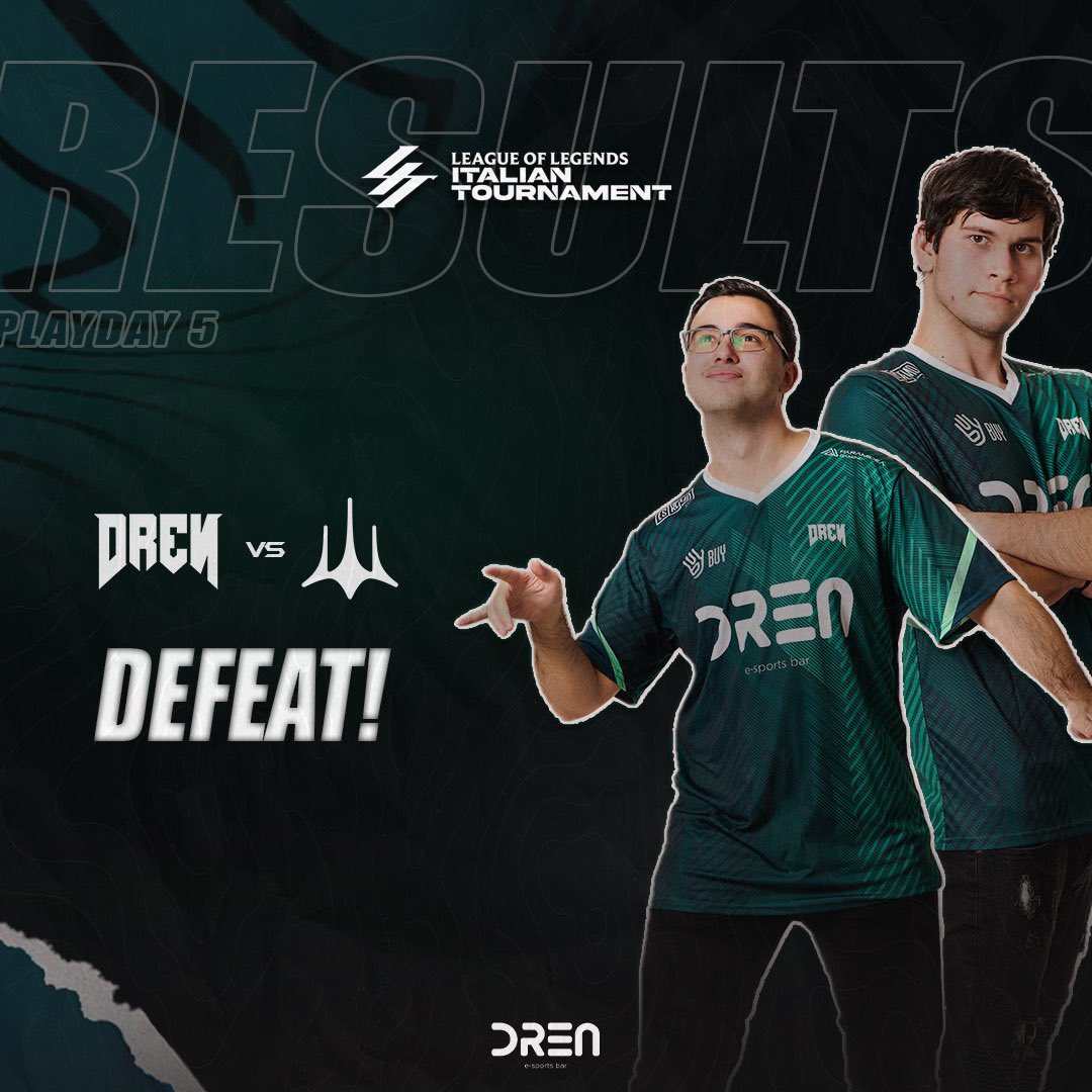 🤕 Quando inizia la nostra partita?

🏆 <a href="/lit_official_it/">LIT</a> 
❌ GGs <a href="/DsyreEsports/">DSYRE</a> 

#DRENWIN 💪🏻 l #thatsLIT