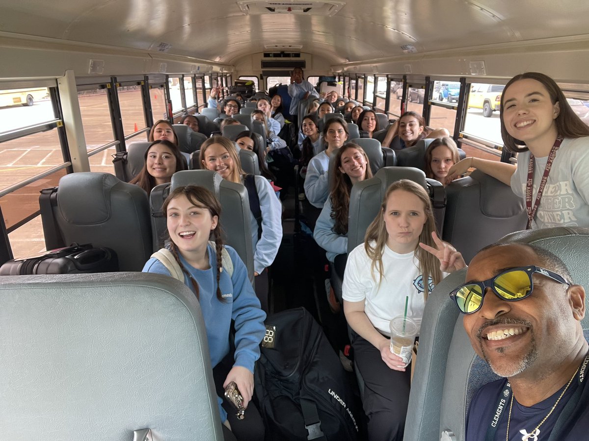 Sending off our fantastic @ClementsCheer team to the airport as they go compete in the UCA Nationals!! You’re the heartbeat and pulse of the school! We are so proud of you already, just go get the icing on the cake! #RangerPride #LetsRide #HWPO #ChasingElite