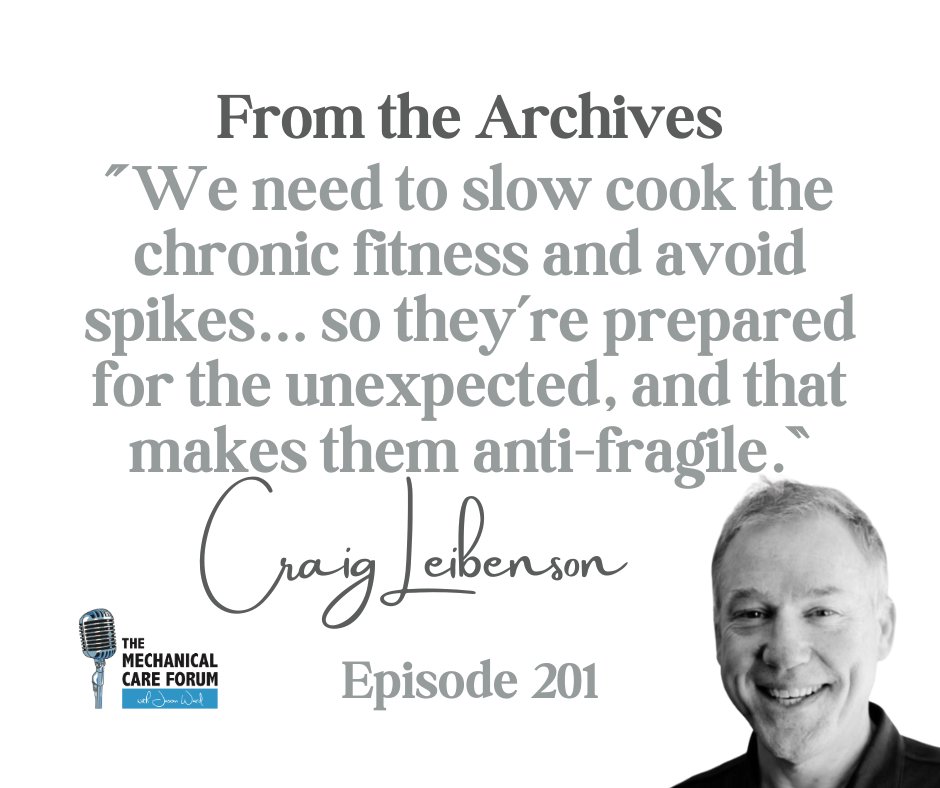 #tbt Excellent discussion from 2018 on those who influenced Dr. Leibenson and a variety of relevant topics to best patient care. One to be sure to hear for the first time or digest again... mechanicalcareforum.com/podcast/201 #mcareforum #chiropractic #physicaltherapy #msk #mckenziemdt