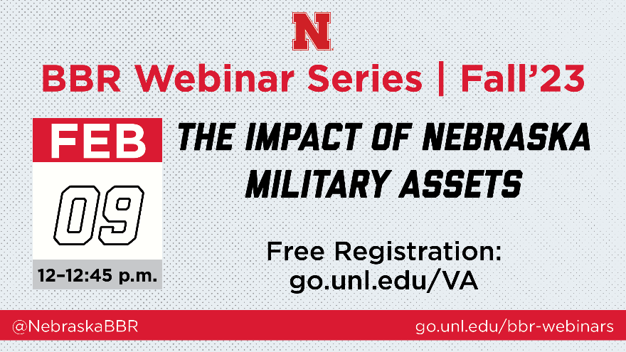 **Registration closes today at midnight!** This is a free event, open to the public. Please follow this link to register: go.unl.edu/VA #unl #nubiz #va #veterans