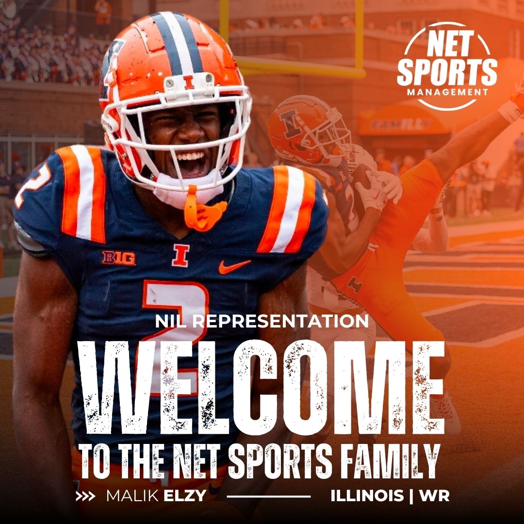 Another one to added to the roster! Welcome Malik Elzy to the Net sports family! Signed for NIL Representation! @elzy_malik

#NIL #SportsAgency #AthleteManagement #StudentAthleteLife #SportsCareer #FootballProspects #SportsManager #CollegeFootball #CollegeSports #NCAA