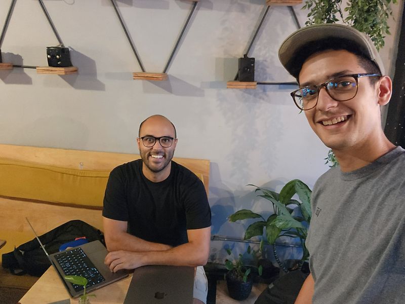 Yesterday, we got together with <a href="/stiv_ml/">Pablo Marcano</a> 🎉 to plan the rest of the year for the Montevideo JS Meetups (meetup.com/montevideojs/). We are very excited to start planning a new year since it always brings new friends and knowledge!

Last year, we had several official events plus the