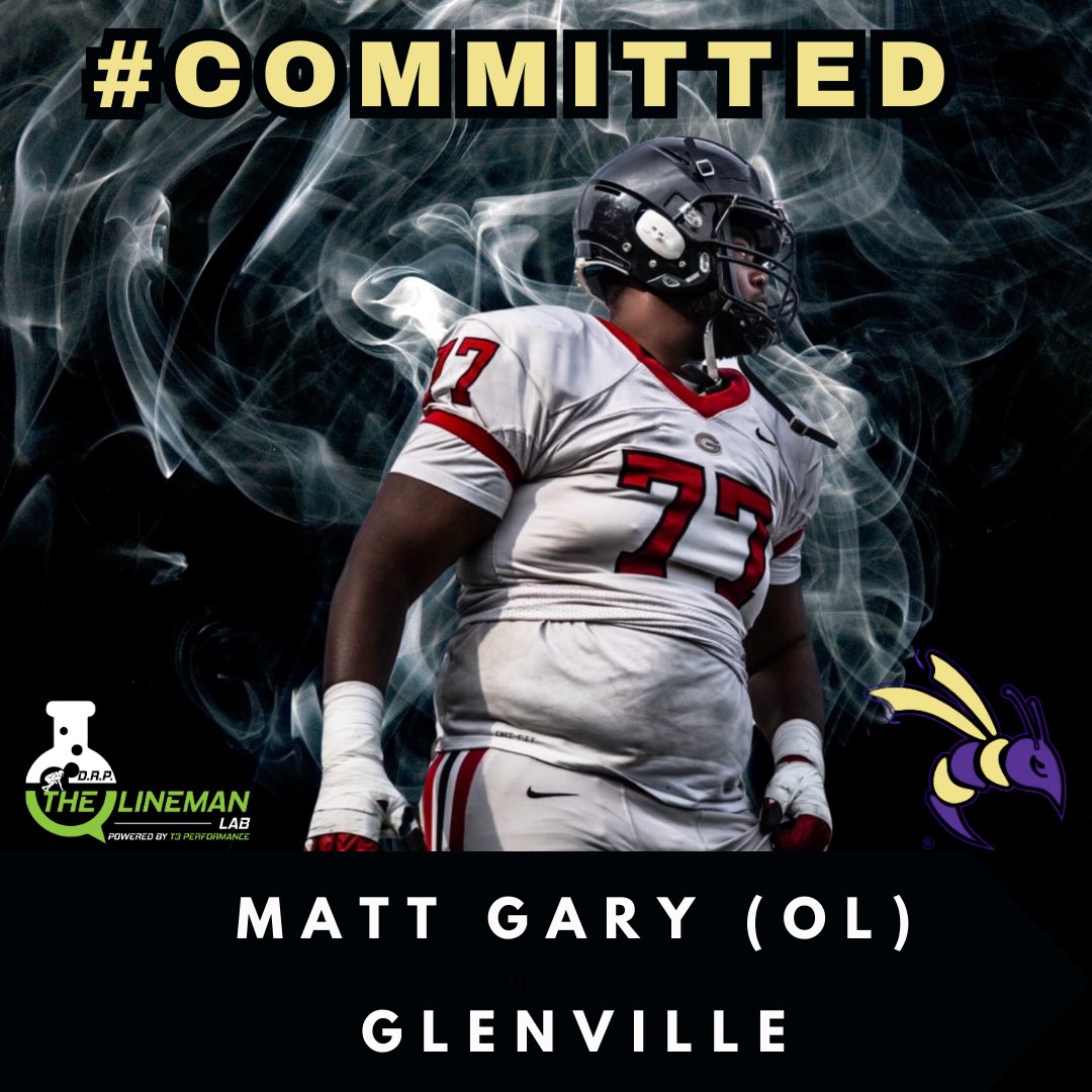 Commitment Alert! 🚨🏈

🟣 Matt Gary <a href="/0fficialmatt0/">Matthew Gary</a> Class of 2024 

⚪️ OL from Glenville High School <a href="/TarblooderFB/">Glenville Tarblooders Football 🏈</a> 

🟣 Committed to Defiance College <a href="/DefiCollegeFB/">Defiance College Football</a> 

⚪️ Congrats on your commitment! Good luck at the next level!