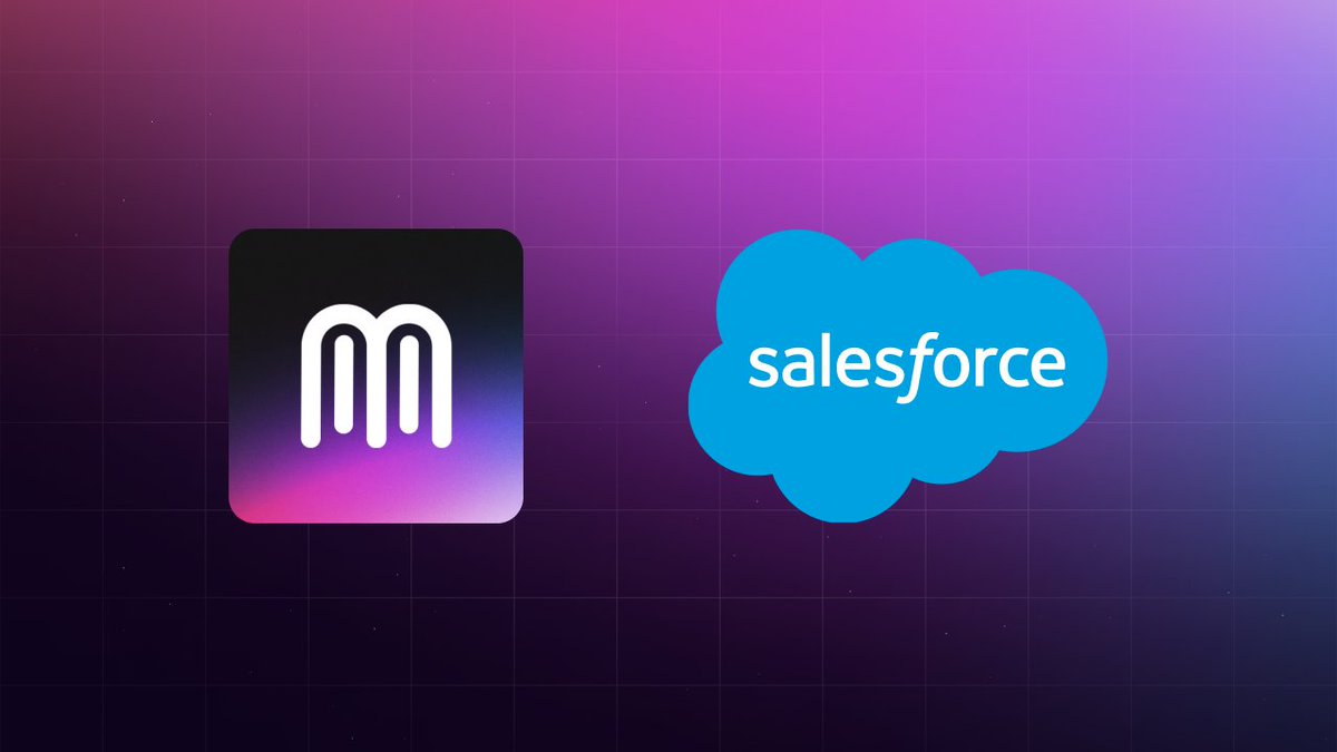 mendableai's tweet image. We're excited to launch our @salesforce integration!
Ingest articles, tickets, deals, accounts, and contacts.
Available today ✨