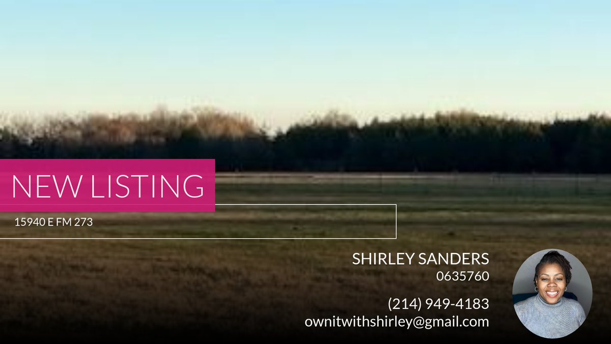 ReaListedLLC's tweet photo. 📍 New Listing 📍 Take a look at this fantastic new property that just hit the market located at 15940 E Fm 273 in Telephone. Reach out here or at (214) 949-4183 for more information

#justRealtorthings #dfwhomeforsale #Arli... https://t.co/nHEdYkQR1P https://t.co/IvoCqMokmp