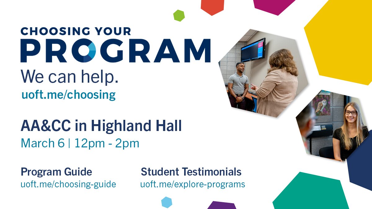 UTSC AA&CC (@utscaacc) on Twitter photo The AA&CC’s Choosing Your Program Fair will be happening on March 6th. Meet Departmental Representatives and our Academic Advisors.
You only need your TCard to tap in!
For more tips and events during March, visit uoft.me/choosing
#utscacademics
@utsc <a href="/UTSC/">University of Toronto Scarborough</a>StudentExp The AA&CC’s Choosing Your Program Fair will be happening on March 6th. Meet Departmental Representatives and our Academic Advisors.
You only need your TCard to tap in!
For more tips and events during March, visit uoft.me/choosing
#utscacademics
@utsc <a href="/UTSC/">University of Toronto Scarborough</a>StudentExp