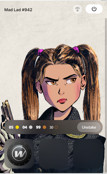 got my first badge on my lass 😻

thanks <a href="/MadLads/">Mad Lads</a> <a href="/wormholecrypto/">wormholecrypto</a> for being awesome, can't wait to see what's next