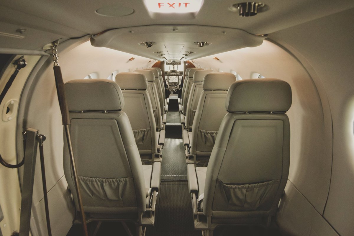 Beechcraft's tweet image. Customizable configurations. The King Air turboprop features a large, versatile cabin that can be equipped for a variety of special missions.

Take a tour of the King Air 360ER at bit.ly/491JEOL.

#FlyBeechcraft #KingAirNation #SpecialMissions #beechcraft #aviation