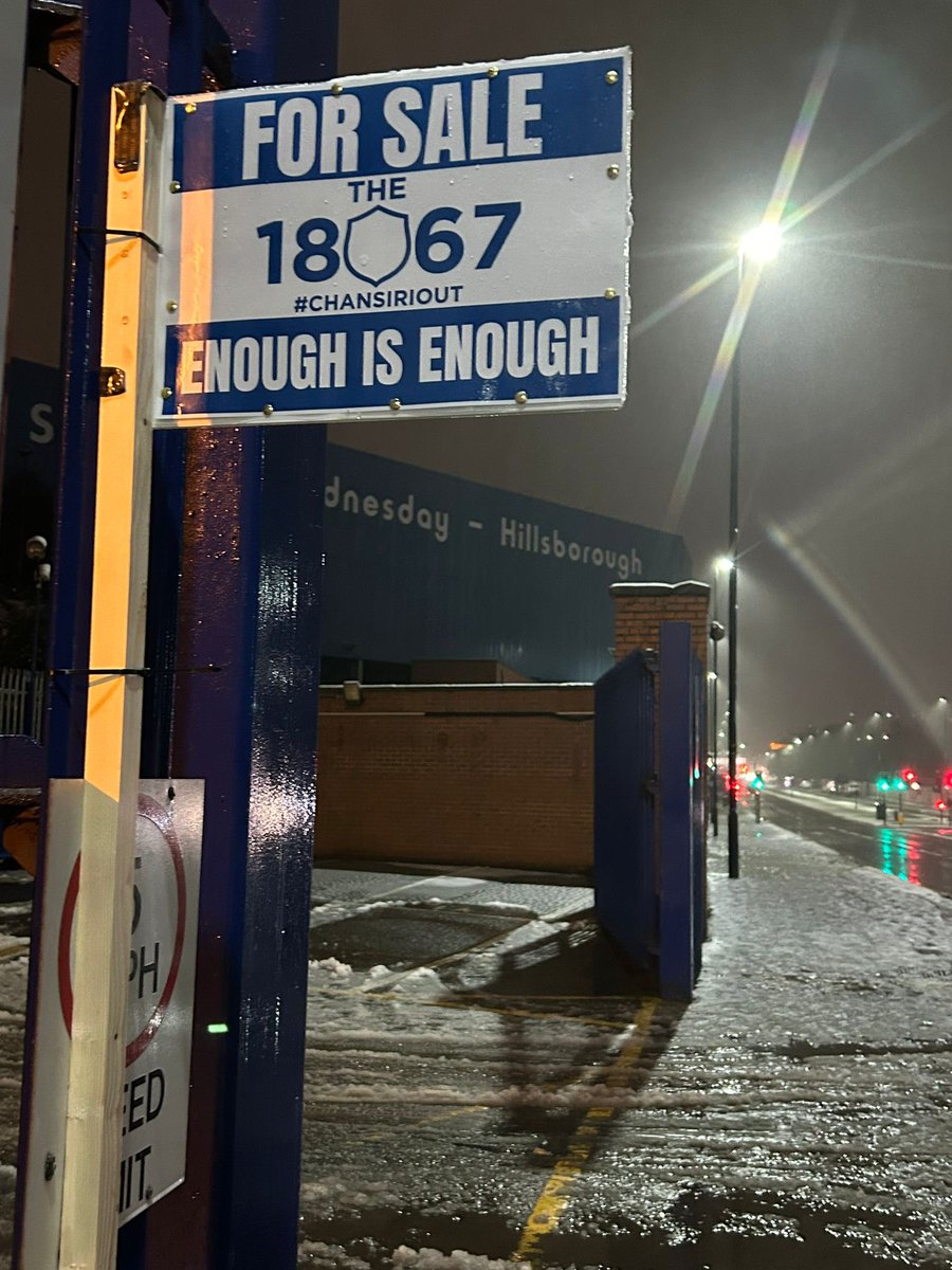 The message is clear. 

Chansiri, sell up and just go. 

See you tomorrow. 

#SWFC