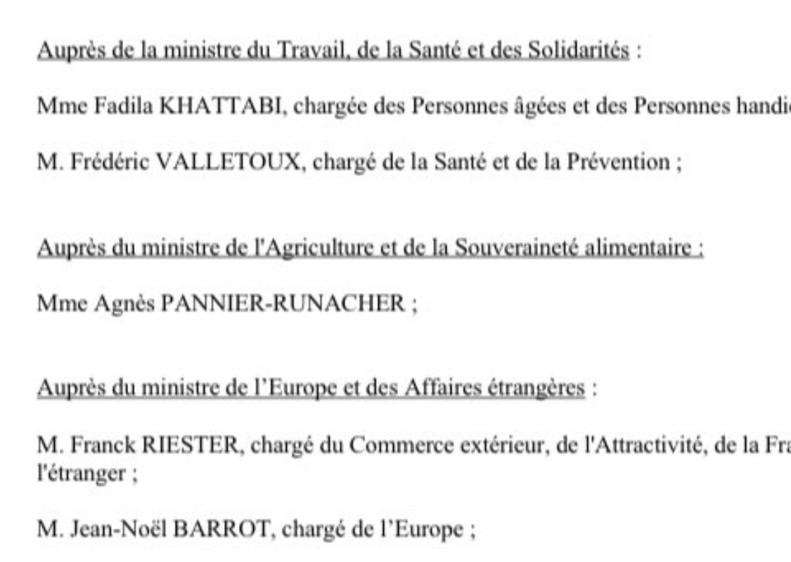 Agnès Pannier-Runacher est la seule ministre chargée de rien. Comment ça fonctionne ?