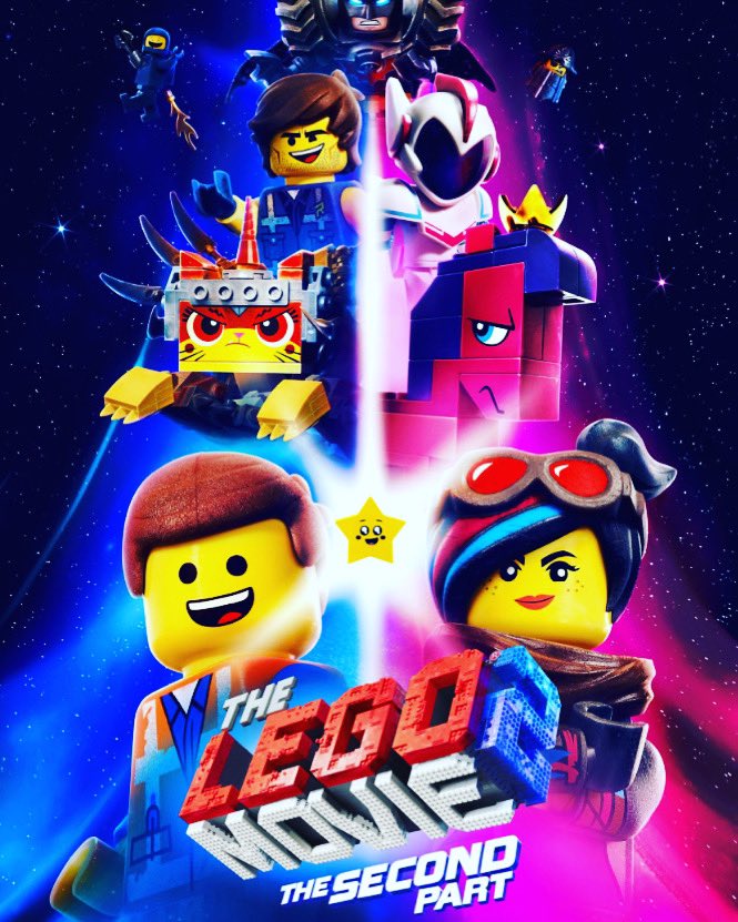 LukeRitzel's tweet photo. Happy 5th anniversary to this movie! #legomovie #thelegomovie #thelegomovie2 #thelegomovie2thesecondpart #emmetbrickowski #wyldstyle #lucywyldstyle #legobatman #queenwatevrawanabi #metalbeard #unikitty #sweetmayhem #generalmayhem #warnerbros #rexdangervest #Dangervest https://t.co/uc1bFO0IxA