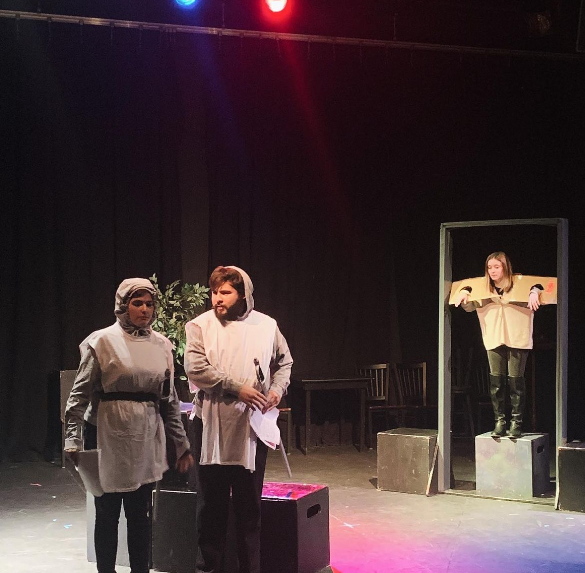 bradleyu's tweet photo. Prepare for the unexpected with the DARE Project!
6 original plays written, directed, and performed by students. 🎭
See you there for showtime on Feb 8, 9 &amp; 10 in the O’Sullivan Studio Theatre at the Hartmann Center. 

Admission FREE!

#DAREProject #BradleyUniversity #TheMET https://t.co/8kQT0QKtUD