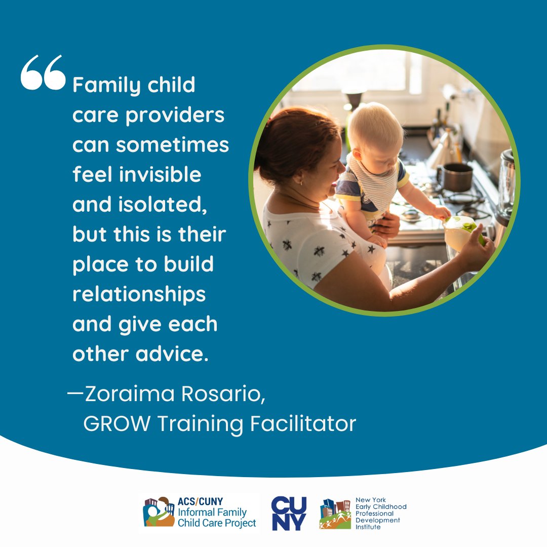 Read our story about how NYC #FamilyChildCare providers are learning and growing together: earlychildhoodny.org/blog/free-trai…
