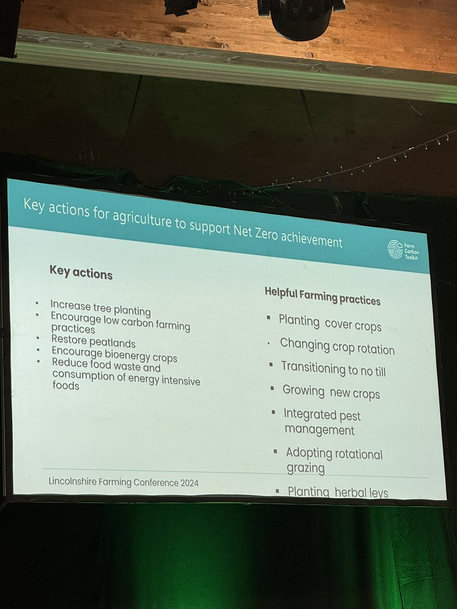 A great @LincsShowground conference hearing from fantastic speakers @JanetHughes @Churchfarmkav @hayneoak @sustainableftrs @LEAF_Farming making a difficult topic engaging and thought-provoking. Well done @KellyHewsonF on an outstanding job as chair 👏 #LFC2024 #carbon #future