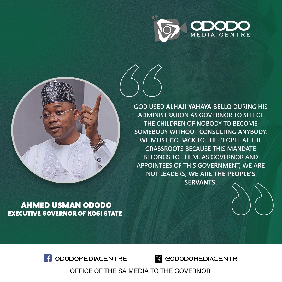 GOVERNOR ODODO SPEAKS..

#OdodoJoel
@OfficialGYBKogi @OfficialOAU @OfficialAPCNg @zozaismail