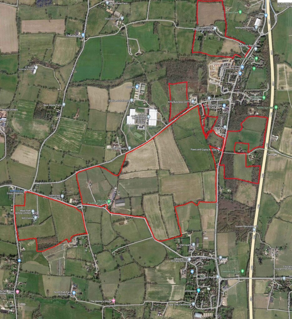 Packed Sayers Common Village Hall tonight, discussing the proposed 2000 houses planned to be built on greenfield land between Sayers Common and Albourne