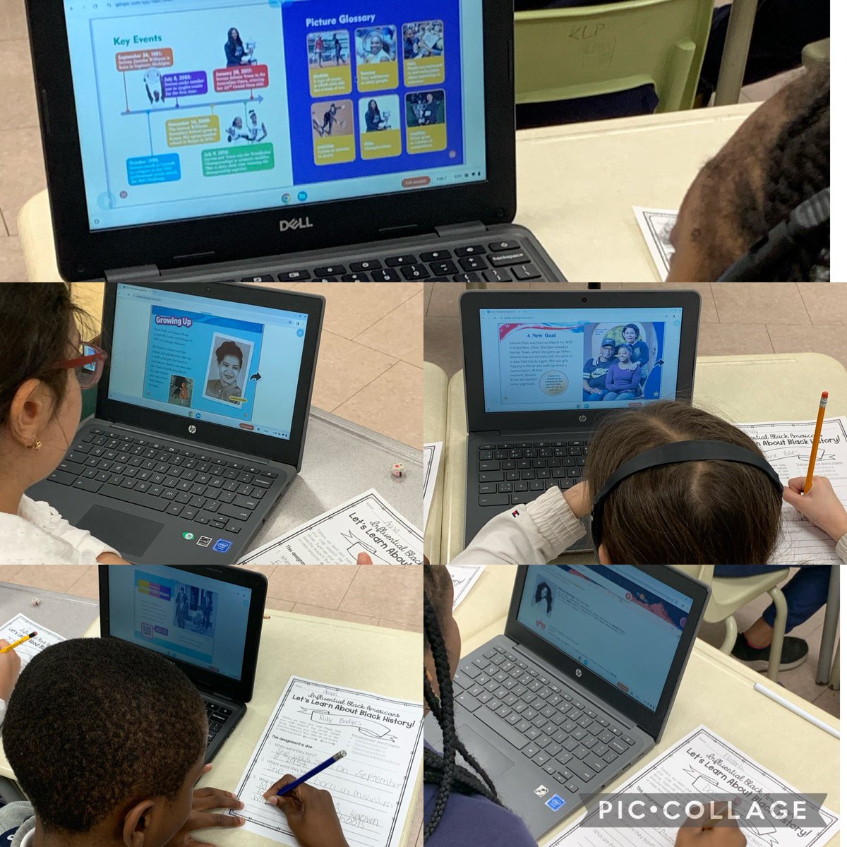 Working hard on our Black History Month research projects! Thank you #EpicBooks for the kid-friendly digital biography books! <a href="/TCDSB/">Toronto Catholic District School Board</a> <a href="/SCG_TCDSB/">St. Charles Garnier</a>