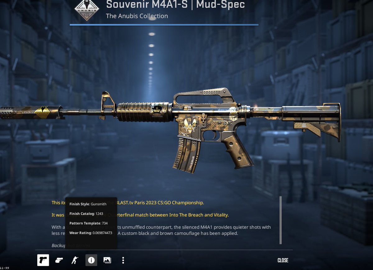 JEB_cs's tweet image. How is nobody talking about how souvenirs now have an addition slot????  This is kinda crazy, will autographs return???? @CounterStrike