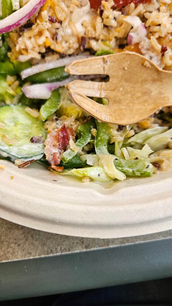 Going to go through 6 of these ridiculous paper forks, this is getting out of control and the lack of forethought that these #treehuggers put into this is amazing @SUBWAYCanada this in moronic and has the opposite impact.  #ClimateScam #WokeMindVirus