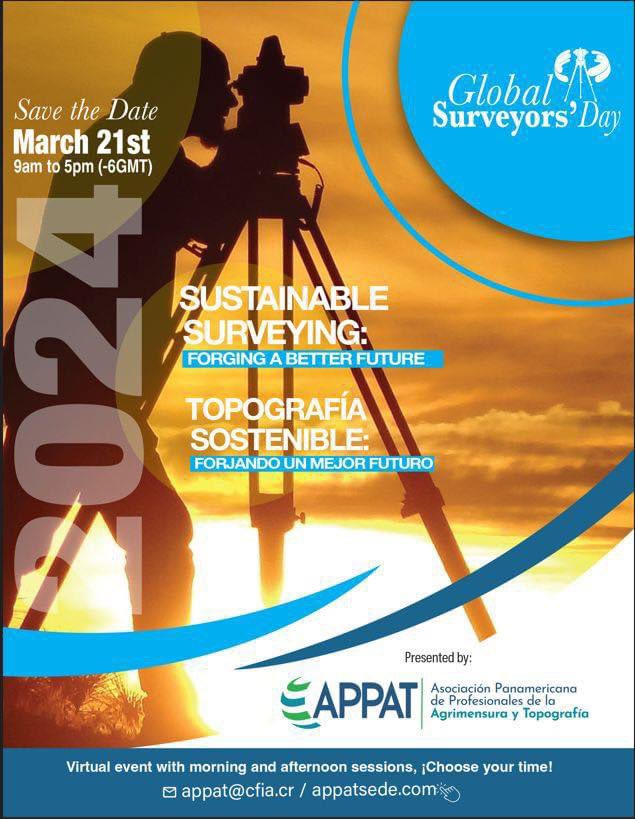 VictorSeda's tweet photo. APPAT Event - 2024 Global Surveyors’ Day https://t.co/BqJ42F7RBg