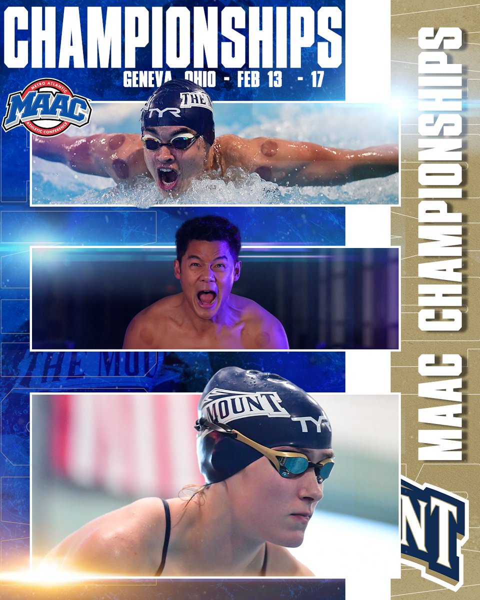 CHAMPIONSHIPS ! ! !

🆚: MAAC CHAMPIONSHIPS
📍: Geneva, Ohio
⏱: FEB 13-17
📺: es.pn/48cuDIL

#GoMount