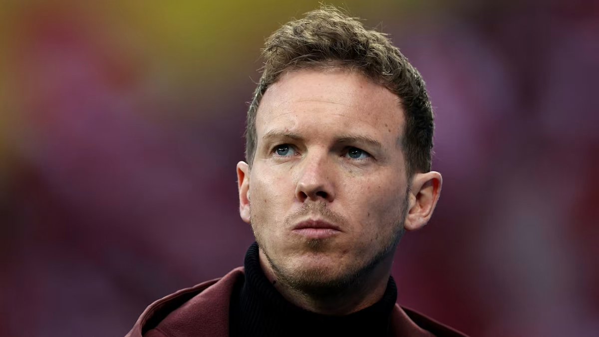 BarcaUniversal's tweet photo. ❗Will you still be the Germany coach at the start of the Nations League, in September? 

Nagelsmann (Linked to Barça): "I haven't thought about it yet. Since my contract ends after the EURO, I would say... As it stands now, no! The EURO is my focus right now... Then we will see what happens."