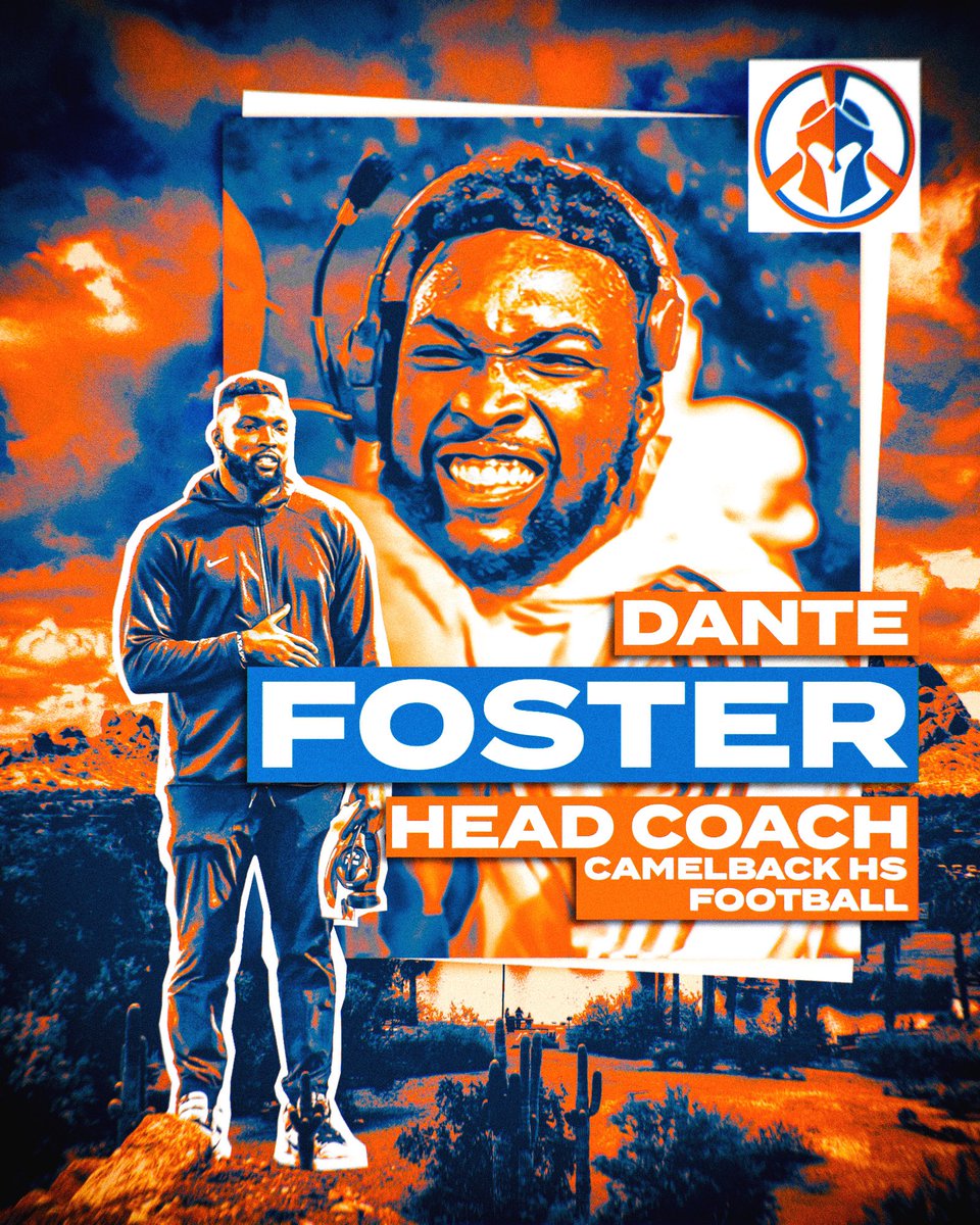 I’m extremely blessed and grateful to announce that I have been named the Head Coach at Camelback High School. Excited to get to work with these young men. #ShieldUp