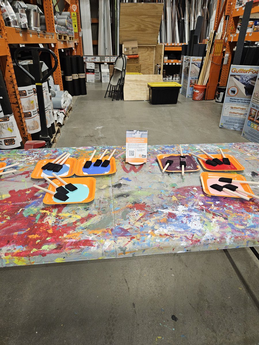 Late post due to being busy 😅 

But what an amazing turn out at this month's kids workshop!!  

Over 100+ kids!  I haven't gotten that many since COVID hit 🥺🥹. Before COVID, I'd get over that!  

<a href="/HomeDepot3867/">Springfield Home Depot</a> <a href="/kelly_broyles/">Kelly Broyles</a> <a href="/KimGoldhardt187/">Kim Goldhardt</a> <a href="/trudiwatts71/">Trudi Watts</a>