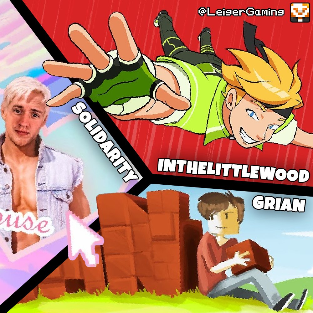 YouTube tells me I share part of my audience with these awesome people 🧡

<a href="/GrianMC/">Grian</a> <a href="/SolidarityCoUK/">Solidarity</a> <a href="/InTheLittleWood/">Martyn Littlewood</a> 

... and yes, the banner selection was deliberate :P