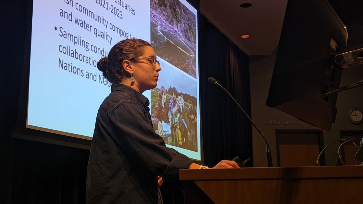 Dr Johnathan Moore & PhD student Phoebe Gross of Simon Fraser University describe their work in sampling fish and water quality in multiple Vancouver Island estuaries, making the connections between environment and local fish populations. 

#EstuaryResilience #Biodiversity