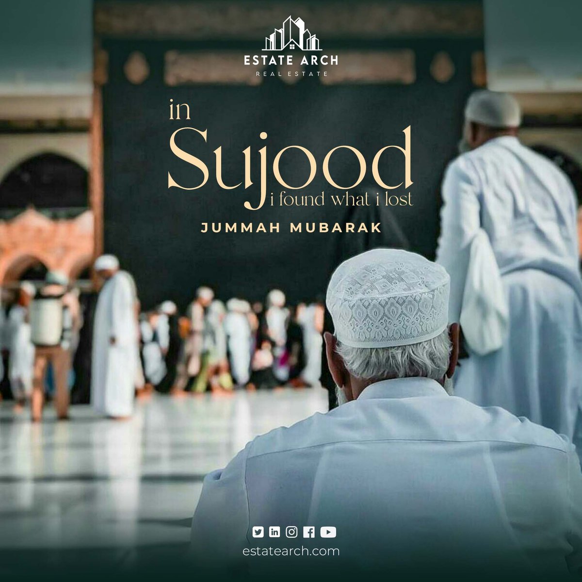 estatearch's tweet photo. Let the serenity of Jummah wash away your worries. Embrace the blessings of the day.
.
#estatearch #JummaMubarak #MercifulGod #forgiving #AllahAlmighty #Friday #prayers #blessings #WeekendVibes #MuslimCommunity #SpreadLove #FridayPrayers #WeekendMood #fridaymood https://t.co/W2YzRHzFu4