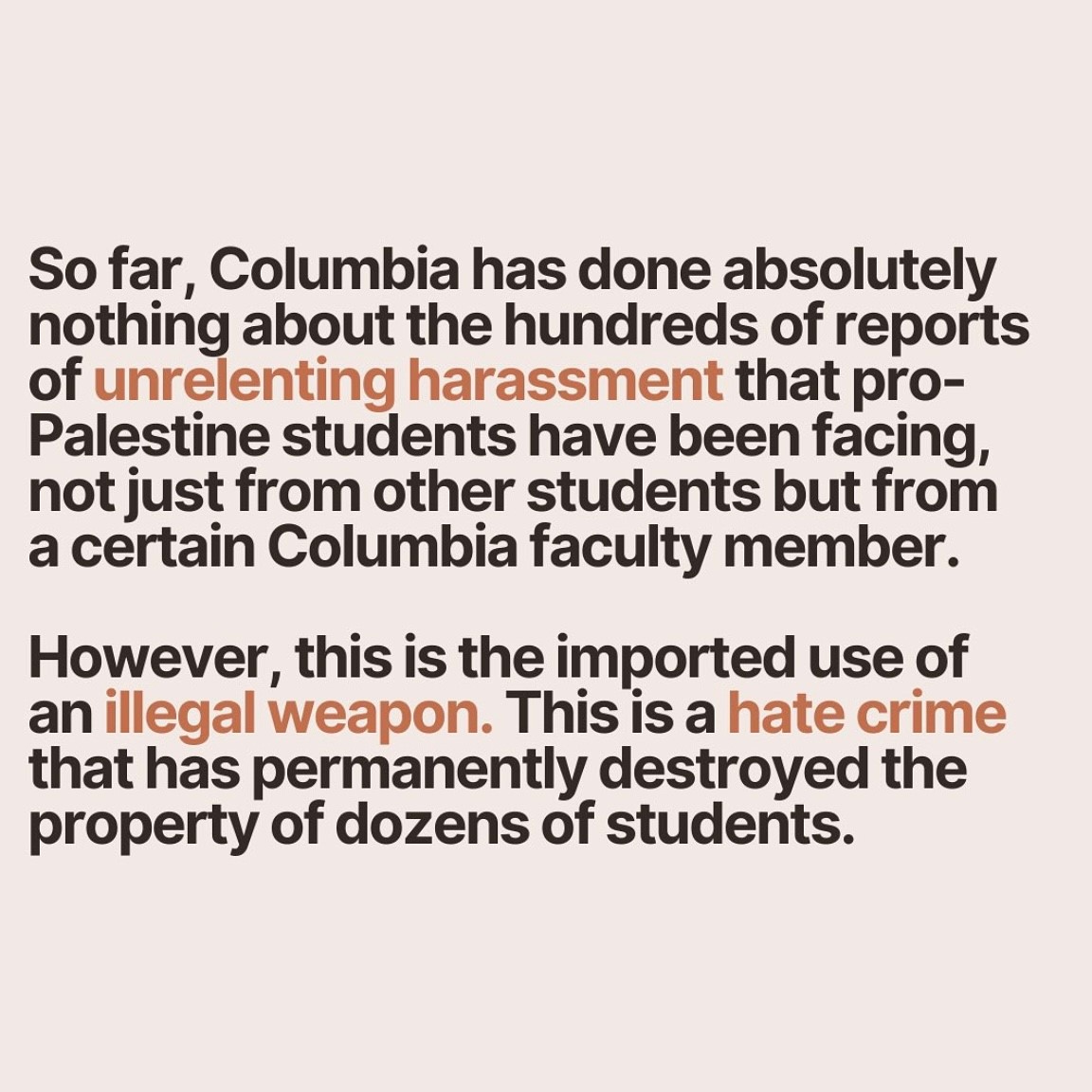 Repost from @ColumbiaSJP

#ColumbiaUniversity #Protest #Gaza #Israel #Palestine #IOF #DemilitariseEducation #Peace #Students #Uni #University