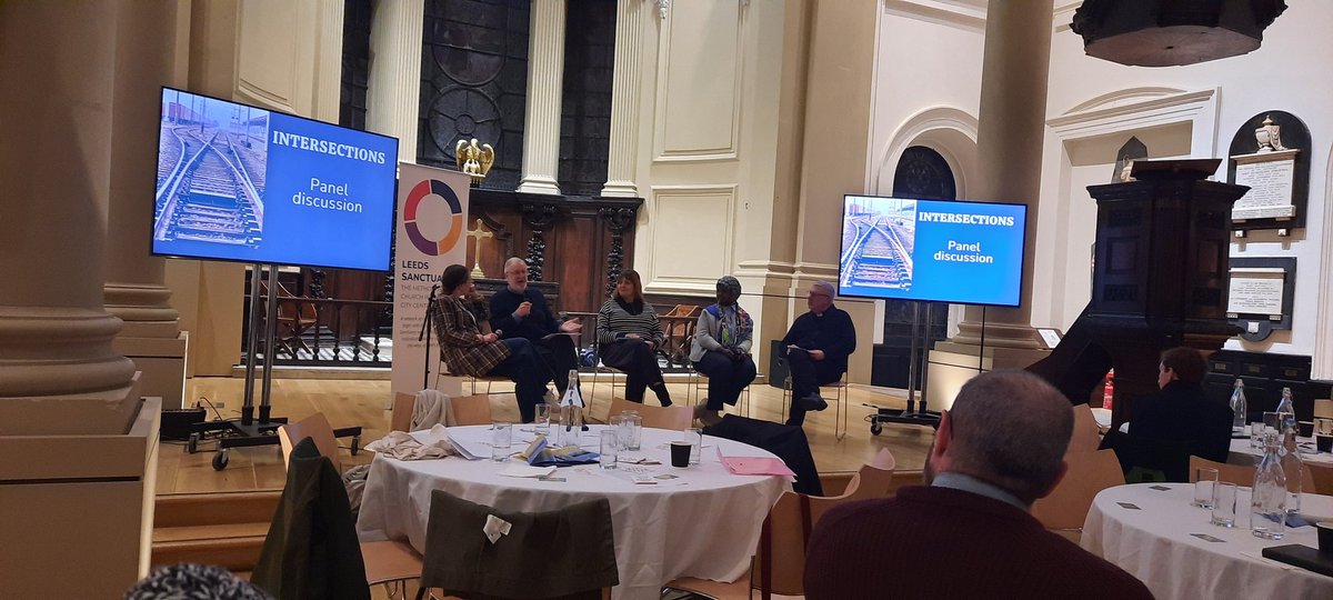 Relationships being built tonight at @leedssanctuary with stories of organising, faith and life on the front line of fighting poverty and injustice.