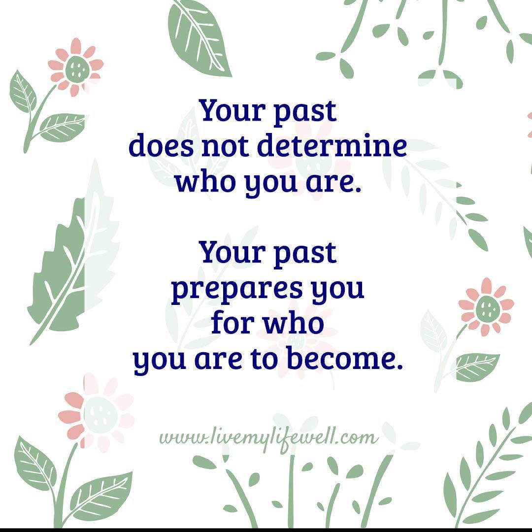 Live_MyLifeWell's tweet photo. Thought for Today...#positivity #motivation
Your past does not determine who you are. Your past prepares you for who you are to become. https://t.co/MxI5nfPJWy
