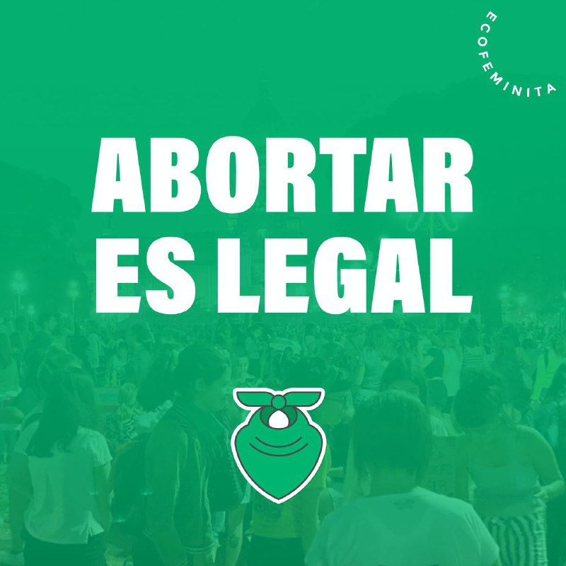 EcoFeminita's tweet photo. 💚 Esta semana se presentó un proyecto de ley para derogar la ley del aborto, un derecho conquistado por los feminismos después de años incansable de lucha. 

Estamos en alerta para defenderlo y garantizar su acceso ✊🏼 https://t.co/BtJejlBvfW