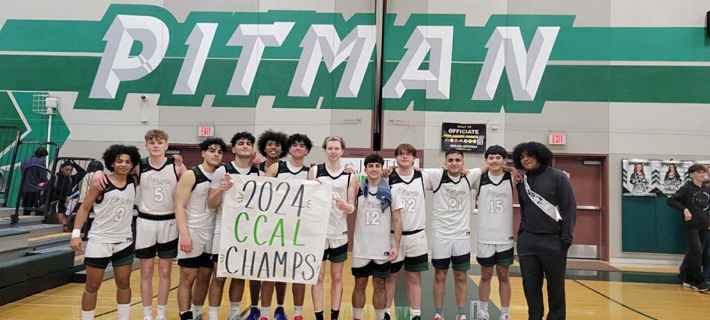 Congratulations Pitman Varsity!!
CCAL 2024 Champs!
#rollpride