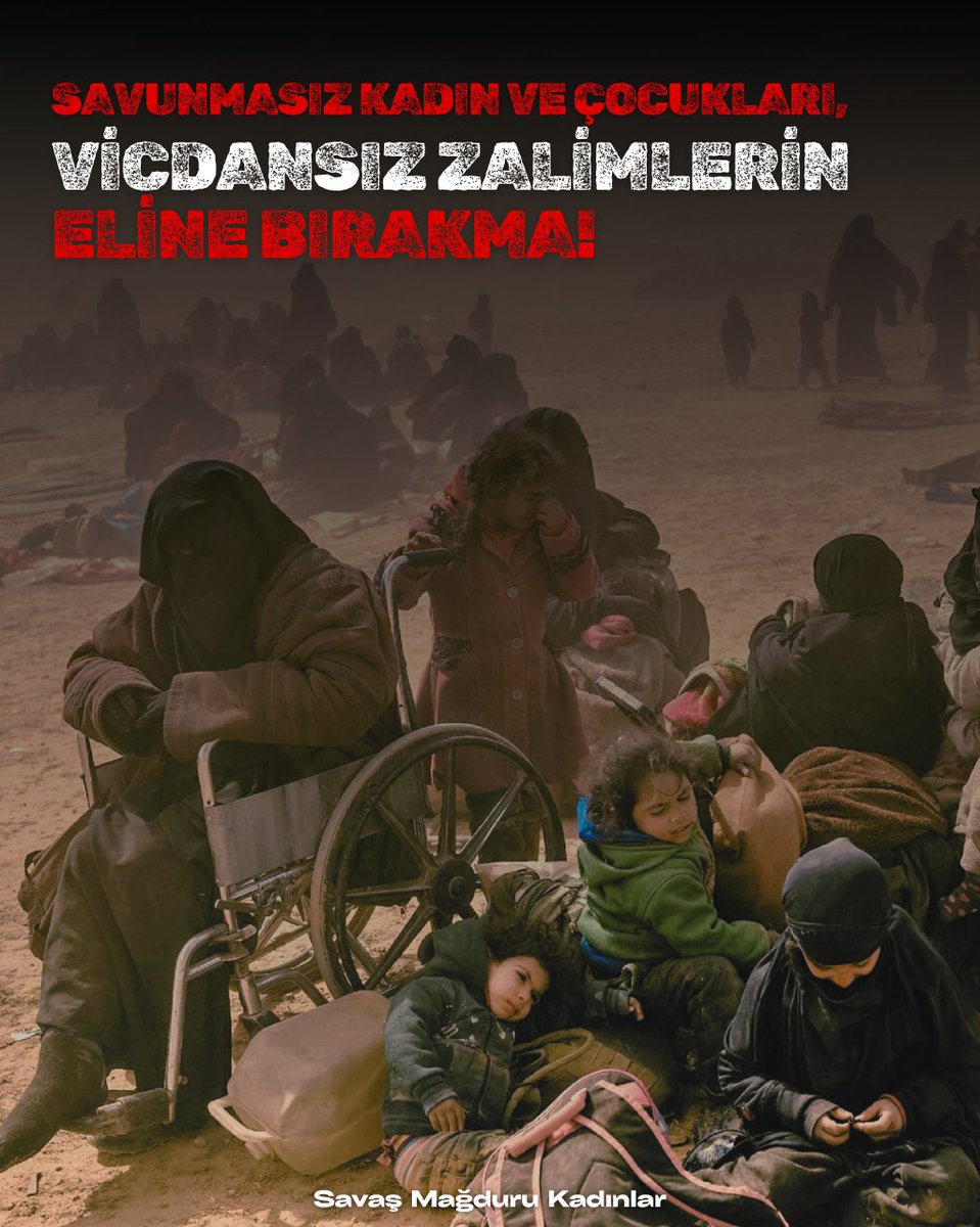 Bugün bir tweet gördüm! Esir çocukların öldürüldüğünü, kaçırıldığını ve istismara uğradığını anlatıyordu. Ardından ne mi yaptım?..

Savaş Mağduru Kadınlar