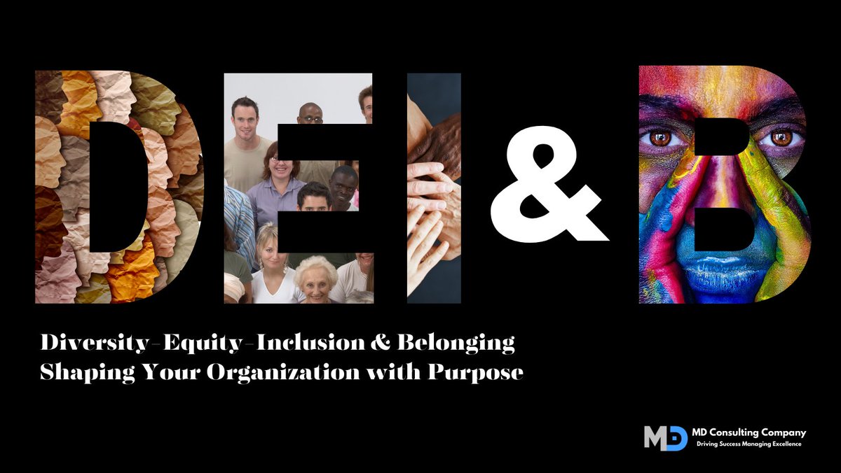 mdconsultingco's tweet image. Embracing Diversity, Equity, Inclusion, and Belonging (DEI&amp;amp;B) is a commitment to fostering a workplace culture that thrives.
🌐 mdconsultingcompany.com
#DEIandB #InclusionMatters #TrainingForChange #WorkplaceDiversity #mdconsultingcompany #DrMaria