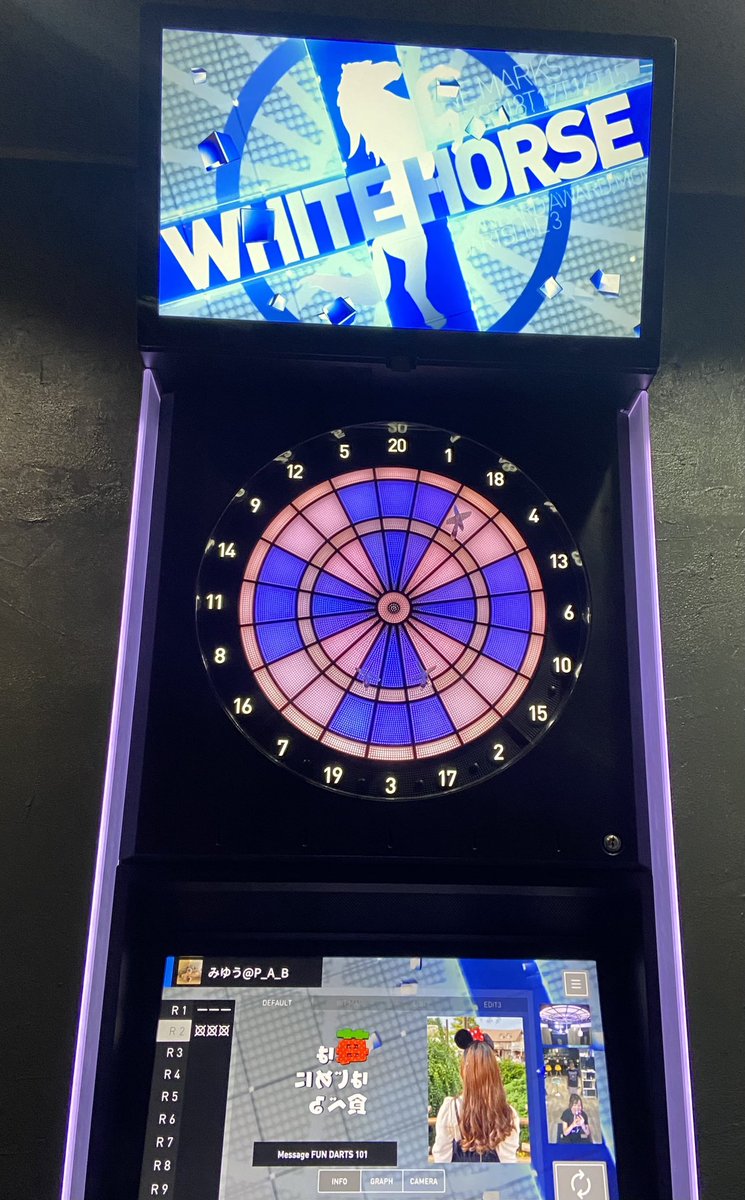 初めてお馬さんが出ました🤤🤍