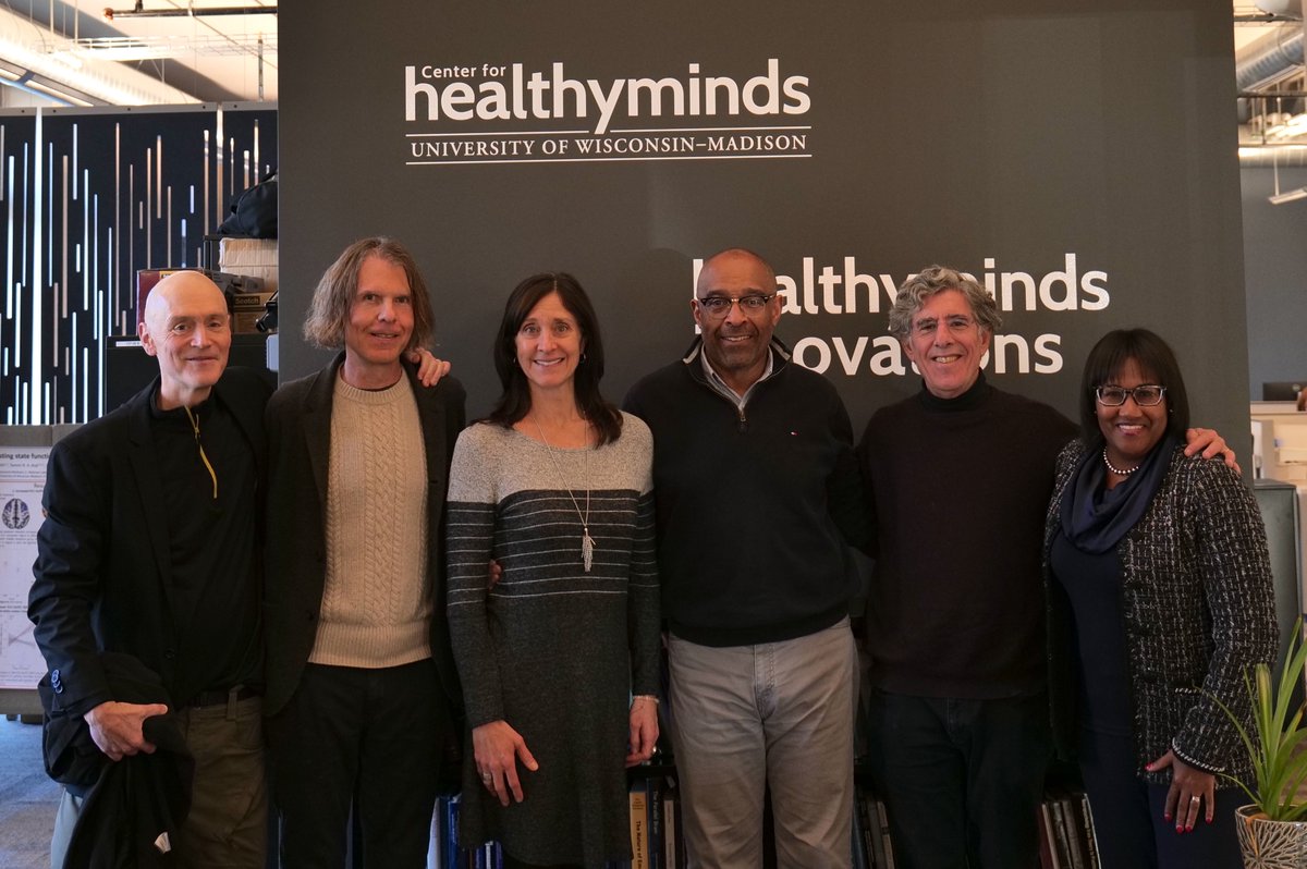 To explore how to potentially expand TCU's CALM Studies initiative, Dean Watson, Chancellor Boschini and professors Blake Hestir and Mark Dennis traveled to the University of Wisconsin-Madison's Center for Healthy Minds to meet with colleagues. bit.ly/3w6lEvb