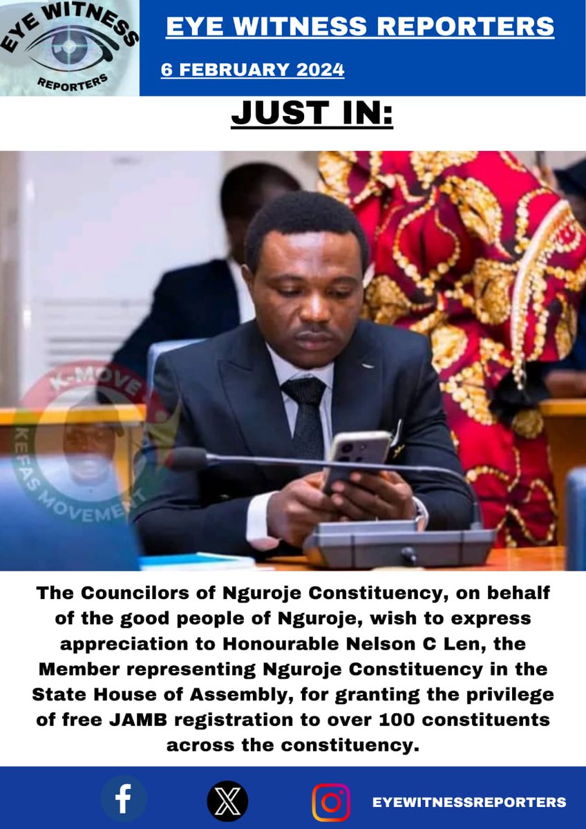 Hon. Nelson C. Len (DCN) tweet media