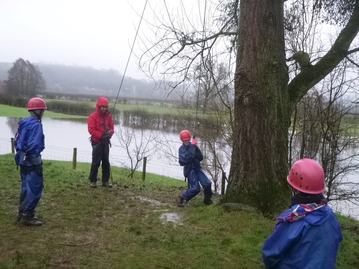 We had our final full day today. Half of us went up into the skies, climbing walls and inching our ways across high ropes courses!