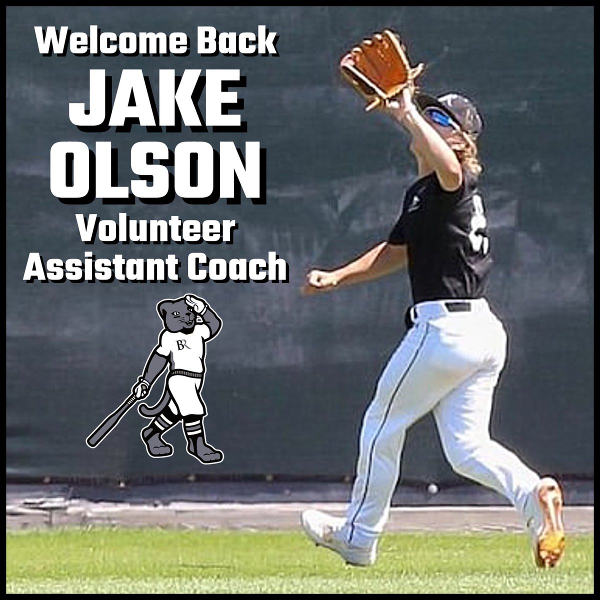 We are excited and proud to welcome Jake Olson ‘20 back to the program as a volunteer assistant coach! Jake, an outstanding outfielder while at BR, is currently a senior at Rutgers University. Welcome back Jake!