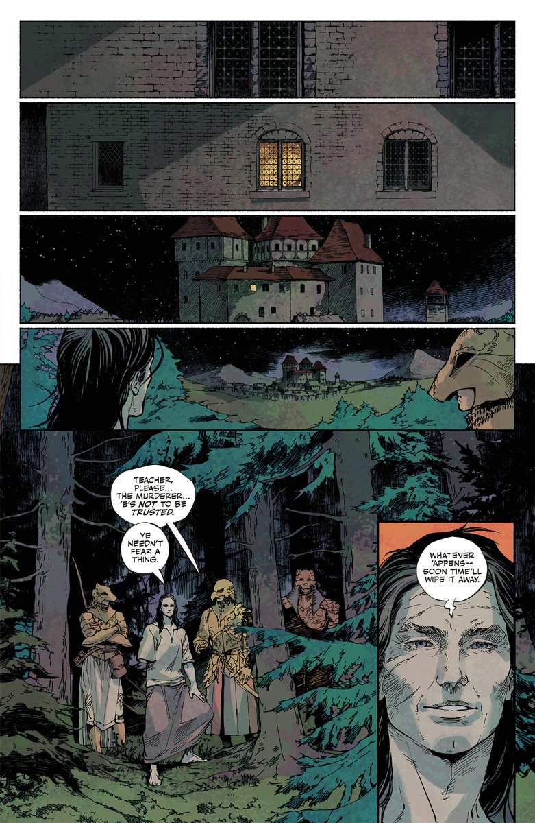 Reseña (5/5🐺) en español/inglés de
#THEWITCHER: WILD ANIMALS #4 de 4!

uncomicmas.blogspot.com/2024/02/resena…

Escritor <a href="/sztybor_writes/">sztybor</a>
Arte <a href="/Rerekina09/">ฅ⁠^⁠•⁠ﻌ⁠•⁠^⁠ฅRö</a>
Letrado <a href="/HassanOE/">Hassan Deeq</a>

A la venta el 14 de febrero por <a href="/DarkHorseComics/">Dark Horse Comics</a>

#darkhorsecomics #TheWitcher3 #CDProjektRED