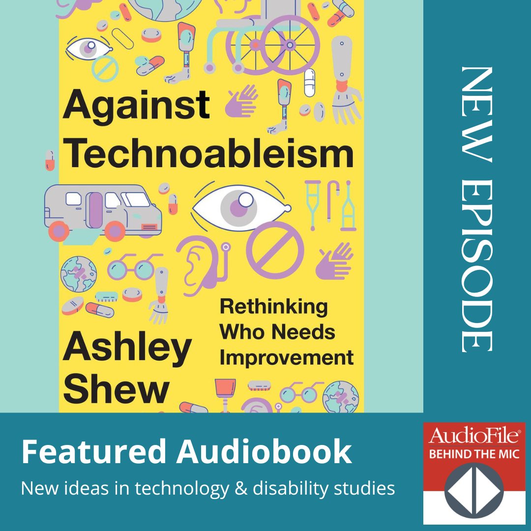 KirkusAudiobook's tweet photo. 🎧 New Ep: Host Jo Reed, @kdwinchester discuss a collection of essays that centers around Dr. @ashleyshoo’s concept of #technoableism a type of #ableist belief that technology can, and should, “cure” disabled people. @mariapendo narrates. @HighBridgeAudio https://t.co/kK9ar1KVIc https://t.co/wbJ4058JLK