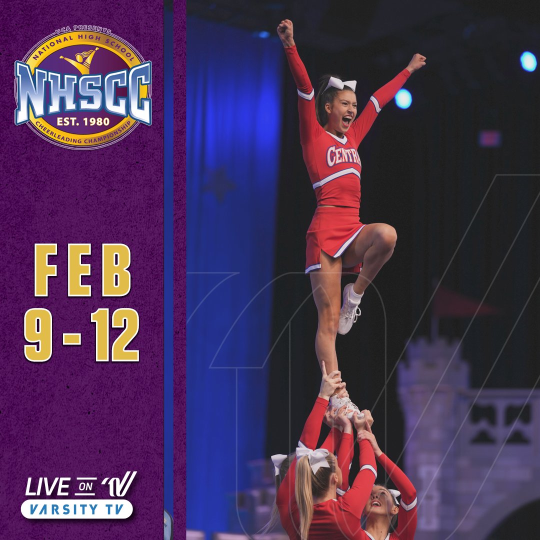 UCAupdates's tweet photo. Counting down the seconds until #UCAnationals! 📣 

Don't miss any of the 𝙈𝙖𝙜𝙞𝙘𝙖𝙡 𝙈𝙤𝙢𝙚𝙣𝙩𝙨 with #VarsityTV! Head to the link🔗 in our bio 𝗧𝗢𝗗𝗔𝗬! https://t.co/jgsKYKQSr1