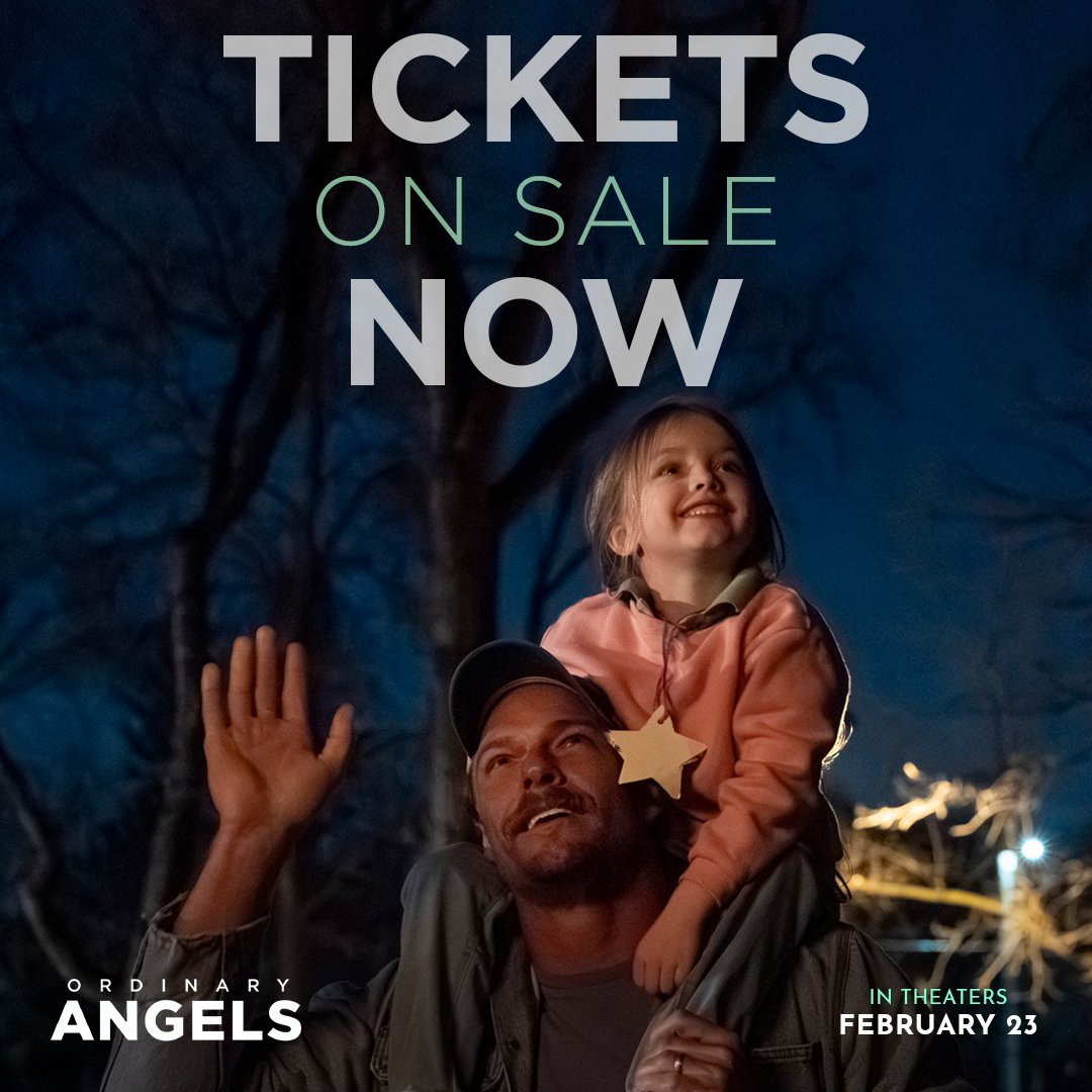 Find your purpose. Make a difference. Tickets for ORDINARY ANGELS are on sale now! #OrdinaryAngelsMovie #KingdomStoryCompany