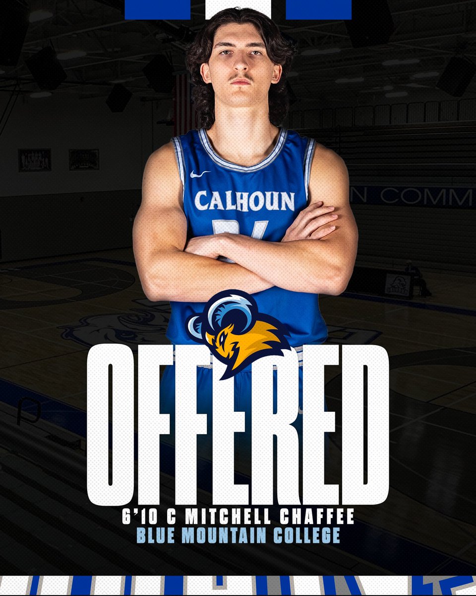 Congratulations to Mitchell Chaffee on his recent offer from Blue Mountain College • • • #PRICETAG | #WARHAWKWAY