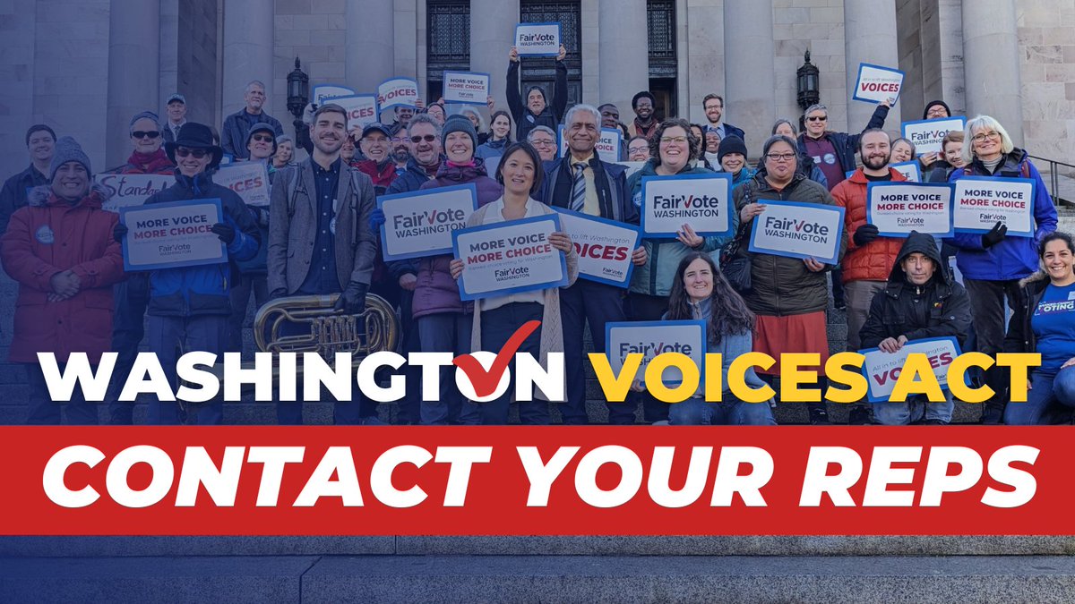 FairVote Washington tweet media